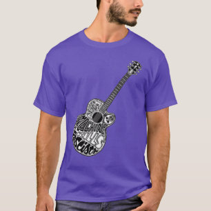Guitar Deze machine doodt fascisten T-shirt