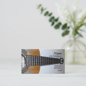 Guitar Digital Ink Visitekaartjes (Staand voorkant)