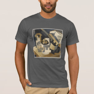 Guitar en Fruit Bowl op tafel, 1918 T-shirt