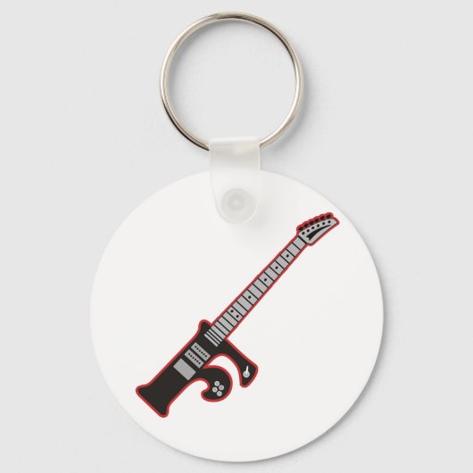 Guitar F Sleutelhanger (Voorkant)