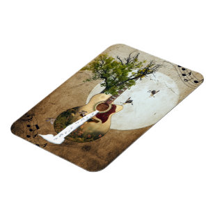Guitar Fantasy Decorated Magneet