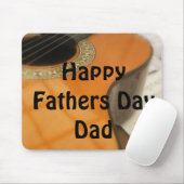 Guitar Fathers Day Gift Muismat (Met muis)
