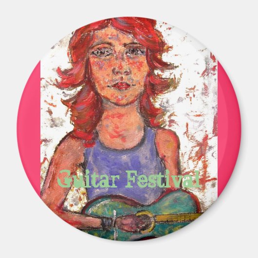 Guitar Festival Magneet (Voorkant)