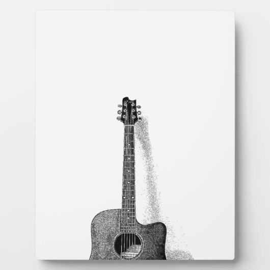 Guitar Fotoplaat (Voorkant)
