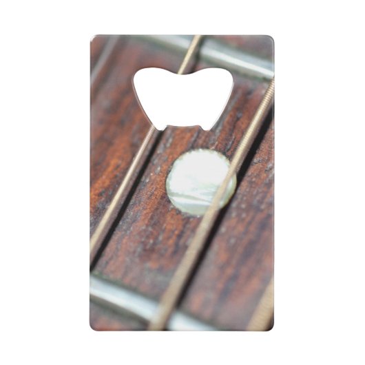 Guitar Fret Kredietkaart Flessenopener (Voorkant)