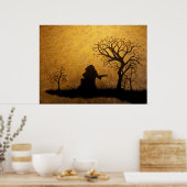 Guitar Giri Poster (Keuken)