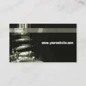 GUITAR "Grungee"-Visitekaartje Visitekaartje (Achterkant)