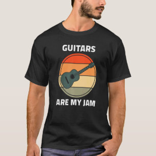 Guitar Guitar Cool Retro Guitars zijn mijn J T-shirt