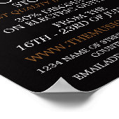 Guitar Head, Musical Instrument Store Poster (Hoek)