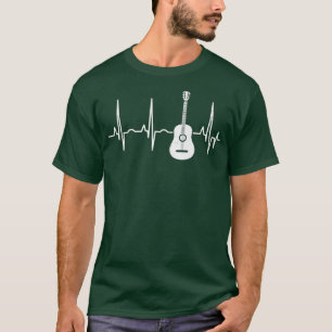 Guitar Heartbeat Guitar Player Music Band Guitaris T-shirt