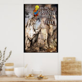 GUITAR HELL afdrukken Poster (Keuken)