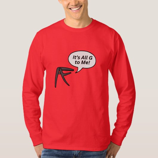 Guitar Humor T-shirt (Voorkant)