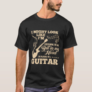 Guitar - Ik zou kunnen lijken alsof ik naar je lui T-shirt