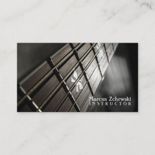 Guitar Instructor, Muziek, Instrumenten Visitekaartje