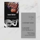 Guitar 🎸 Instructor Visitekaartje (Voorkant / Achterkant)