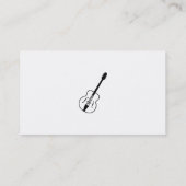 Guitar, Jouw naam Hier, Visitekaartje (Achterkant)
