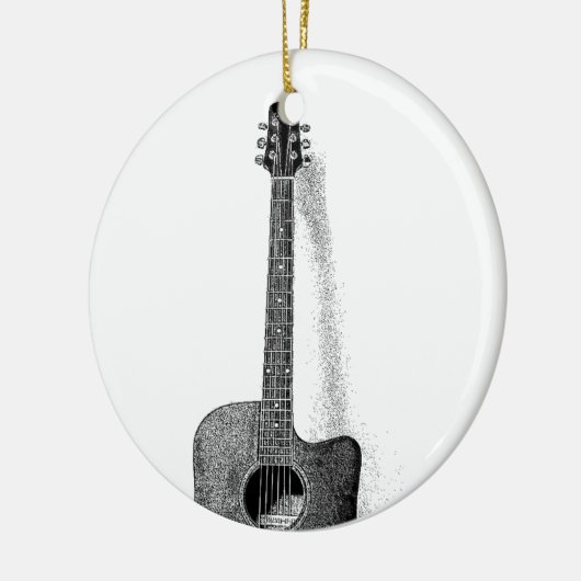Guitar Keramisch Ornament (Links)