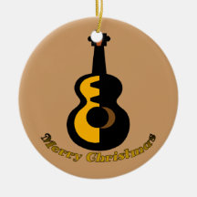 Guitar kerstboomversiering