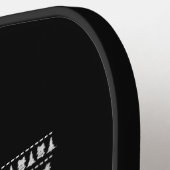 Guitar Kerstmis Pickleball Paddle (Links Detail)