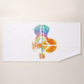 Guitar Lake Shadow (Serviette de bain)