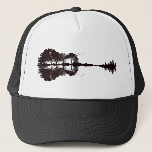 Guitar Landscape Trucker Pet (Voorkant)