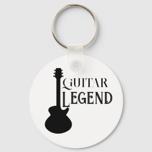 Guitar Legend Guitar in Sunset Pick Sleutelhanger