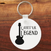 Guitar Legend Guitar in  Sunset Pick Sleutelhanger (Voorkant)