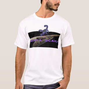 Guitar Logo Banner Scorpion T-shirt