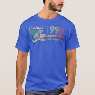 Guitar Lover 29 jaar oude Gifts Limite 1993 T-shirt