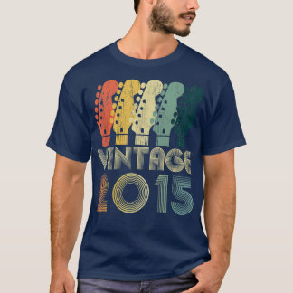 Guitar Lover 7 jaar oude geschenken  2015 Limited T-shirt