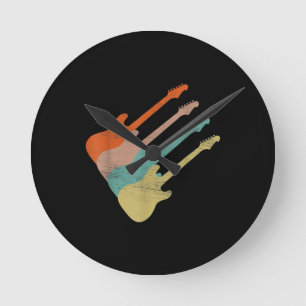 Guitar Lover elektrische gitaar Ronde Klok