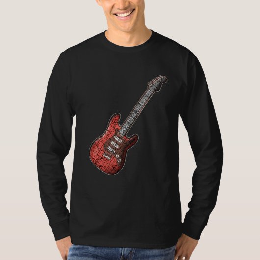 Guitar Lover | Guitar Player Gift T-shirt (Voorkant)