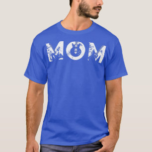 Guitar Lover Guitarist Mam Funny Music Moeder Da T-shirt