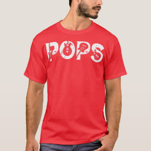Guitar Lover Guitarist Poppen Funny Music Fathers T-shirt