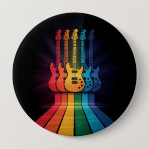 Guitar Lover Ronde Button 4,0 Cm