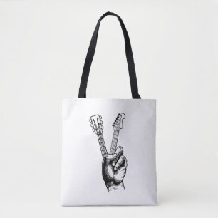 Guitar Lover Zeg Hi Guitar Gift Draagtas