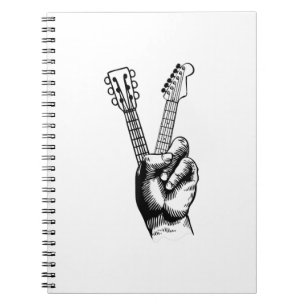 Guitar Lover Zeg Hi Guitar Gift Notitieboek