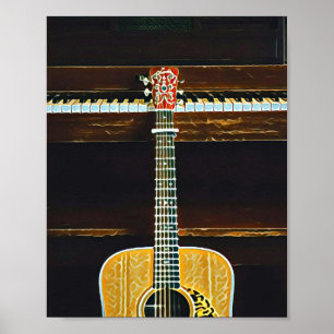 Guitar lovers gifts poster