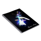 Guitar Magic Colorful Spiral Boundnotebook Notitieboek (Rechterzijde)