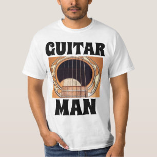 GUITAR MAN ACOUSTISCHE HEREN T-SHIRTS