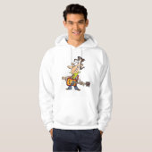 Guitar Man Rockstar Hoodie (Voorkant volledig)