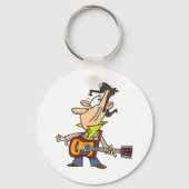 Guitar Man Rockstar Sleutelhanger (Voorkant)