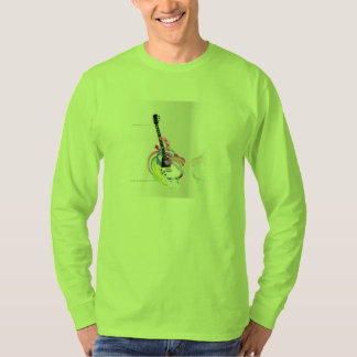 Guitar mannen t-shirt