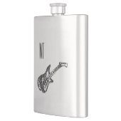 Guitar Monogram Heupfles (Links)