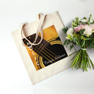 Guitar Music Bag Persoonlijke naam   gitarist Tote Bag