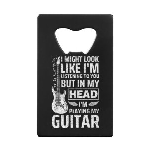 Guitar Music Kredietkaart Flessenopener