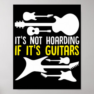 Guitar Music Lover zijn niet-Hoging als zijn Poster