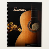 Guitar Music Personalized Planner (Voorkant)