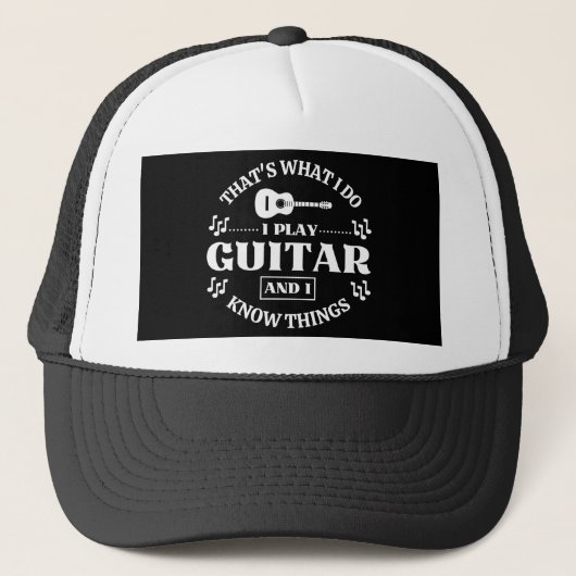 Guitar Music Trucker Pet (Voorkant)