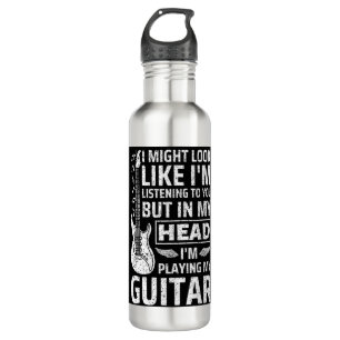 Guitar Music Waterfles